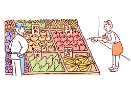 deal inのイラスト